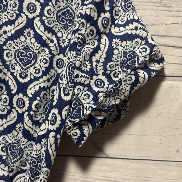 Sigrid Olsen 100% linen buttondown dress - Picture 5 of 6